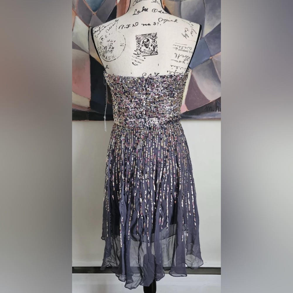 Sequin Embellished Dress Sherri Hill - Prom Dress - Homecoming Dress - Picture 3 of 4
